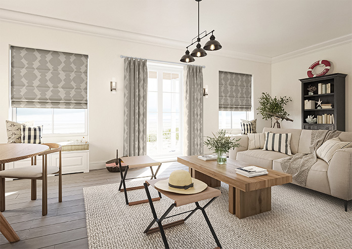 Construct, Elephant - Twist&Fit Roman Blind - Image 6